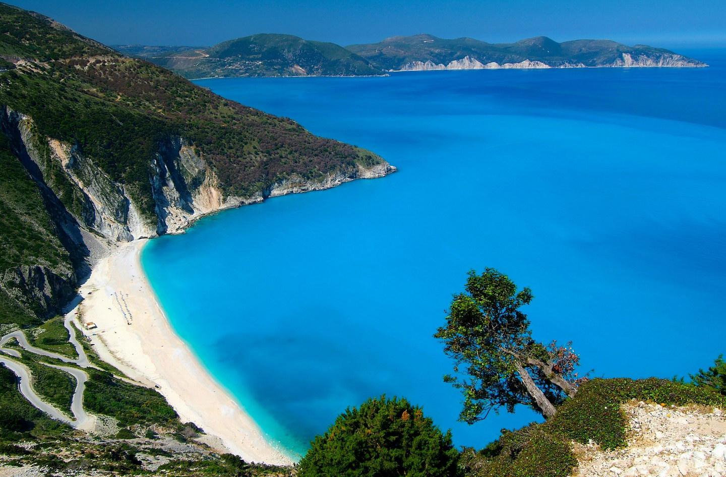 Myrtos beach Myrtos beach